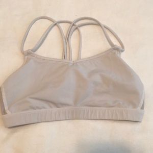 White Lululemon Sports Bra